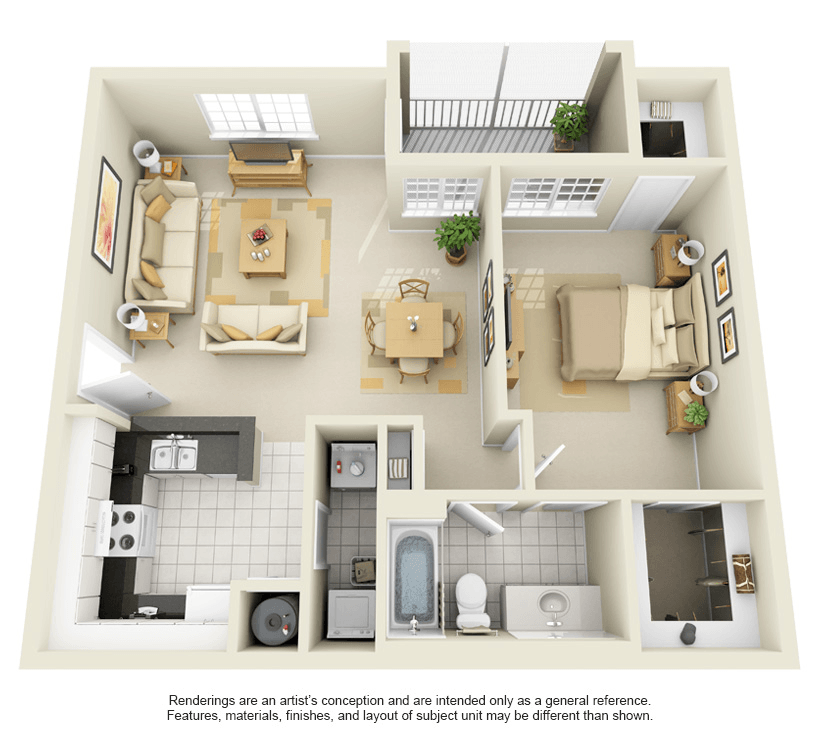 A1 - Manhasset floor plan